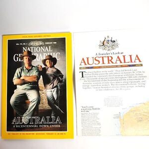 National Geographic Australia A Bicentennial Down Under Update February 1988